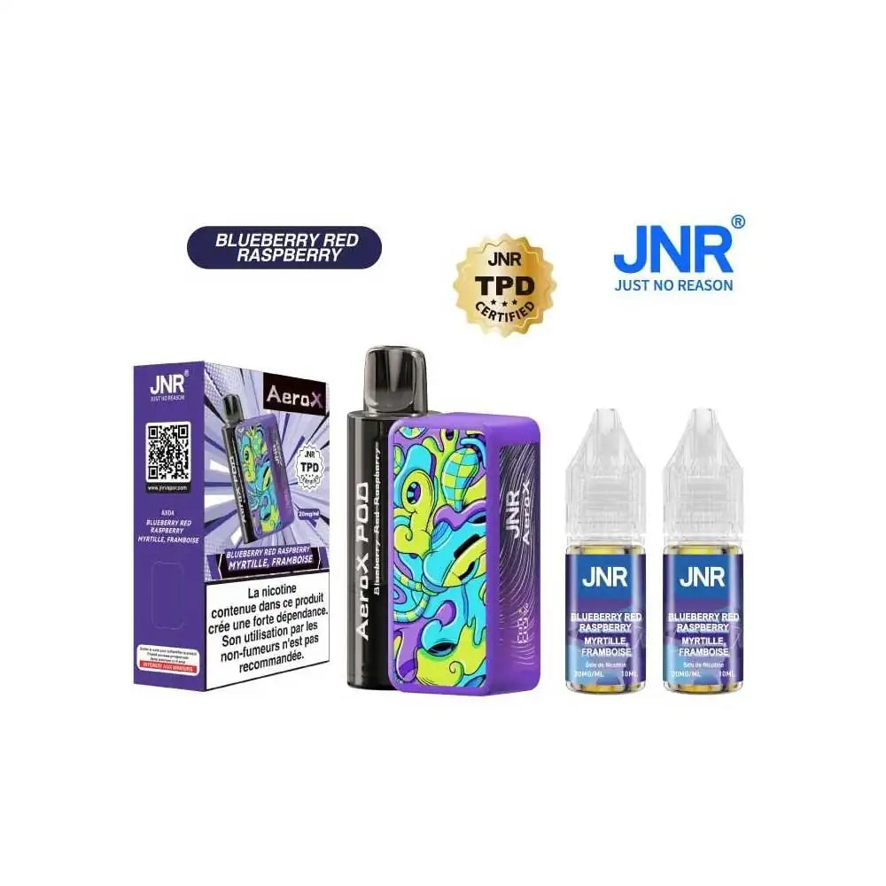 Puff AeroX 32K Blueberry Red Raspberry 850mAh 22ml - JNR
