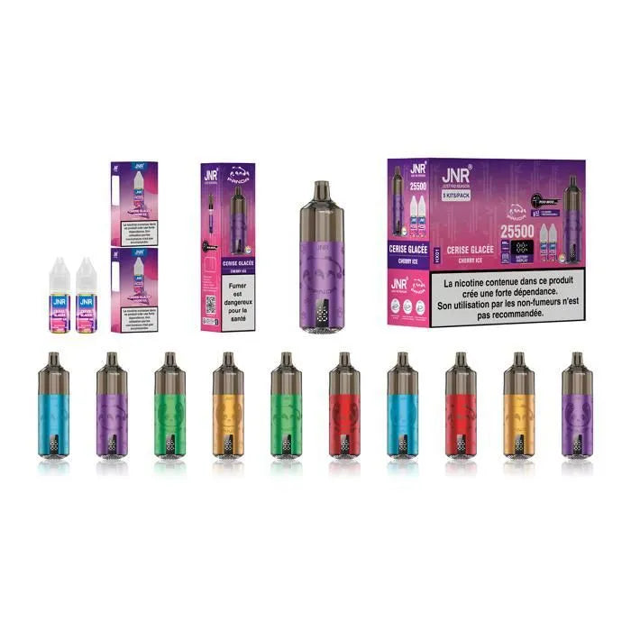 Puff JNR 25K - Strawberry Kiwi - 25500 Puffs 2X10ml (20 mg/ml) - JNR PANDA